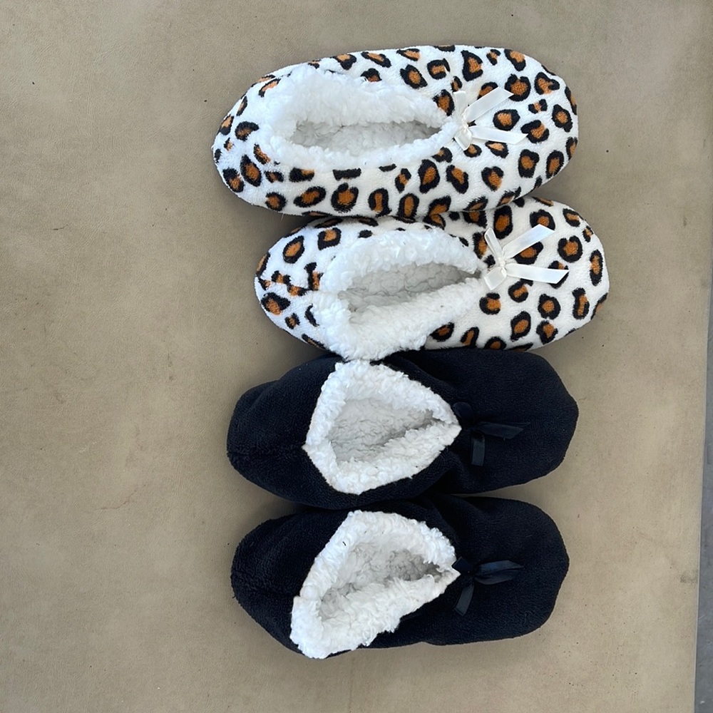 NWOT BUNDLE COZY SLIPPERS ~ Size 6-9